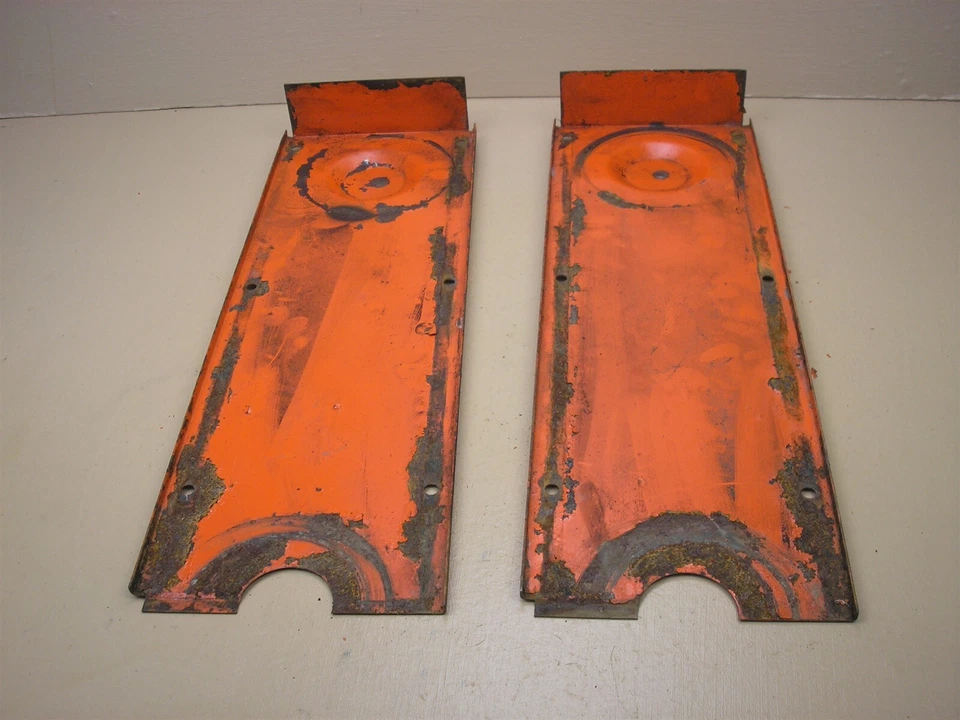 Protetores de cinto Case Ingersoll 448 446 trator J48 60" plataforma cortador chassi (2) C25689 - Imagem 2 de 3