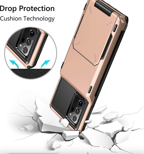 Per Samsung Galaxy Note 20 custodia portafoglio ultra 5G protezione corpo intero - Foto 5 di 6