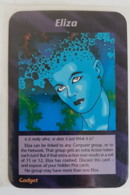 Eliza INWO Illuminati New World Order Game Unlimited Uncommon Card