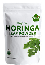 Moringa Leaf Powder, Certified Organic, Raw Super food, 4,8,16 oz, Ships free
