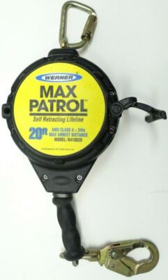 Werner Max Patrol Self-Retracting Lifeline - 20 ft (R410020)