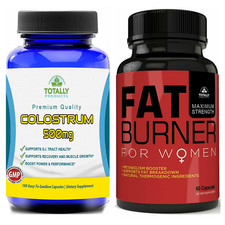 Colostrum G.I Tract Health Pills Women Fat Burn Metabolism Booster Supplements
