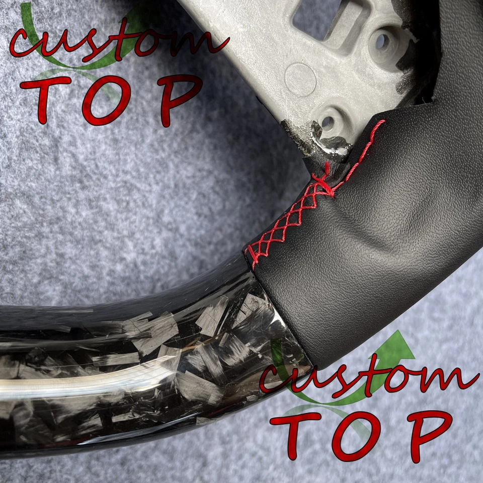 Fit For Chevrolet Corvette C8 2020- 2022 - 2025 Real Carbon Fiber Steering Wheel - Image 2 of 4