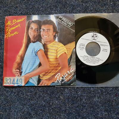 7'' Single Vinyl Al Bano & Romina Power - Pasara (Ci sara) SUNG IN SPANISH PROMO