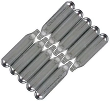 12g Gram CO2 Cartridge Capsule Powerlet [10 Pack] - For Airsoft Airgun Paintball