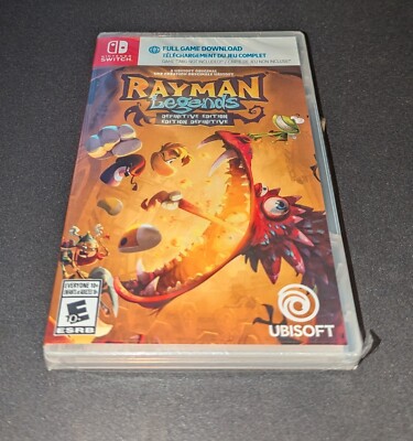 Rayman Legends Definitive Edition (Nintendo Switch, 2017) BRAND NEW SEALED