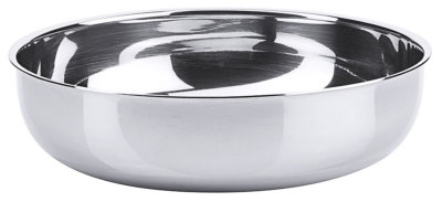 Snackschale, Snack-Schale aus Edelstahl 18/10, Inhalt: 0,3 oder 0,4 ltr.