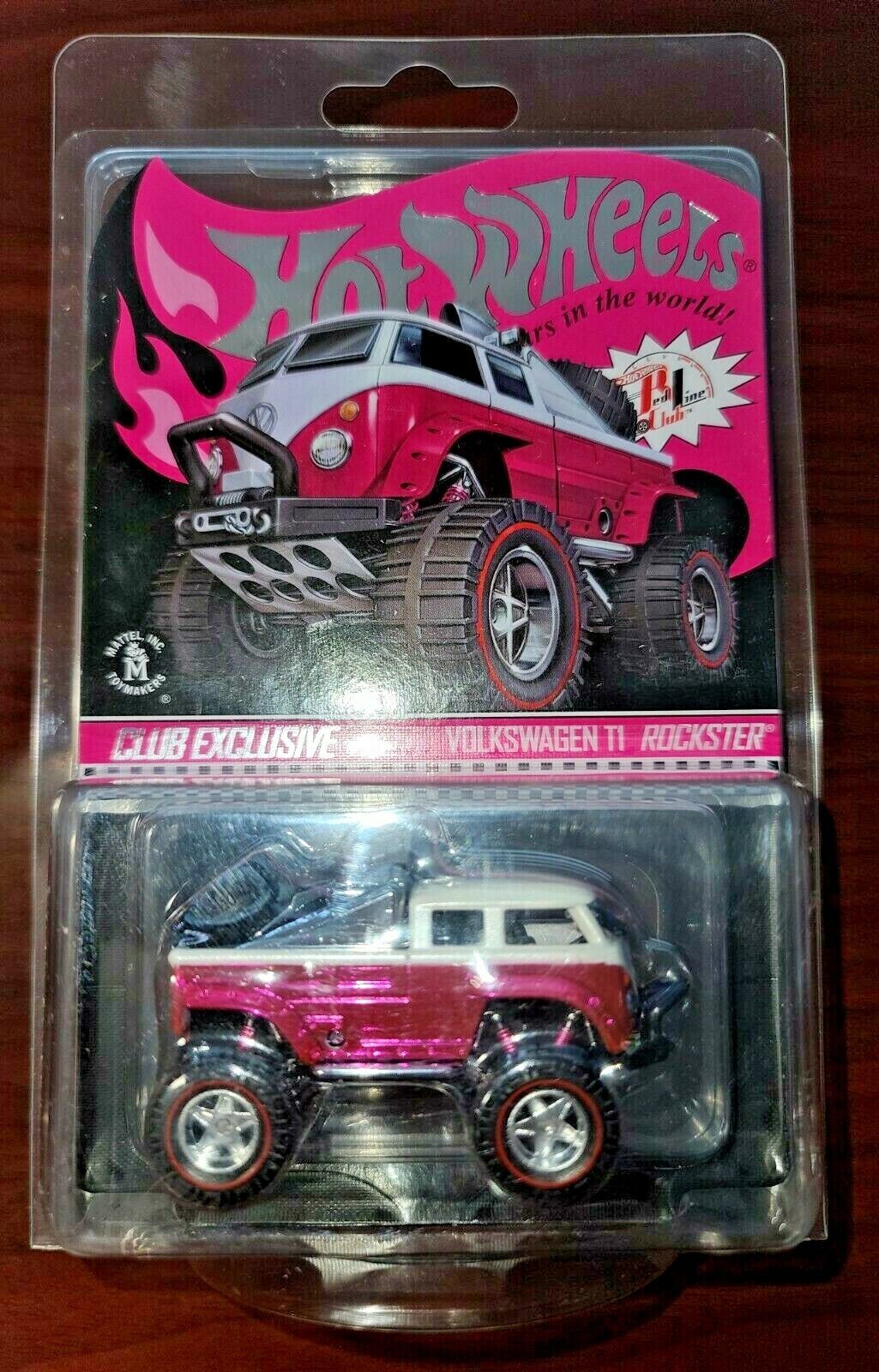 Hot Wheels 2020 RLC Collectors Nationals Convention Volkswagen T1 Rockster  Pink