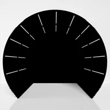 Vogue 32 LED 360 Photobooth, Custom Logo & LED Backdrop for Weddings & Events