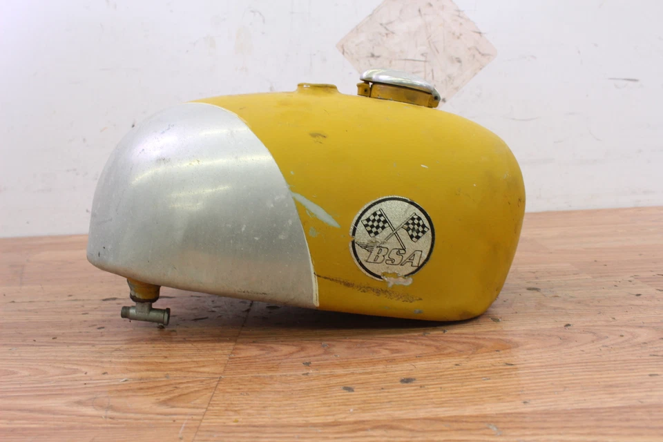 1968 BSA VICTOR 441 Gas Tank Fuel Tank w/ Cap and Petcock - Image 2 of 4