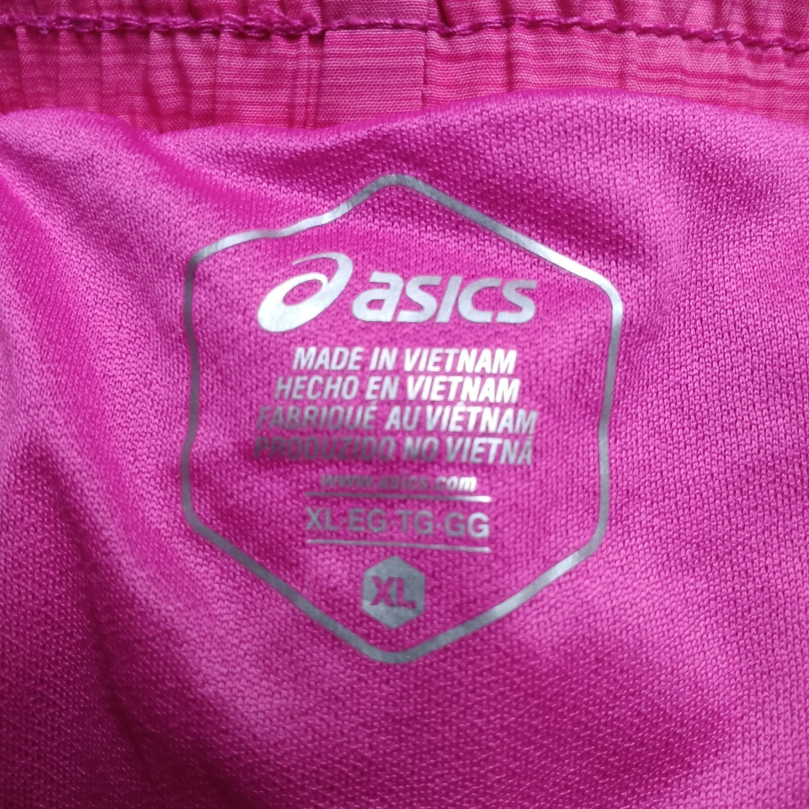 Asics Women's Running Shorts Size XL Heather Pink New Brief Lining New NWT New thumbnail 11