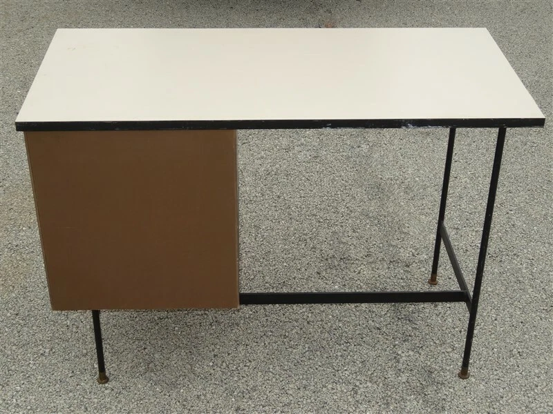 Cajones de plástico de escritorio Thonet New York Mid-Century años 50 y 60 * Pierre Paulin Foto 4 de 4