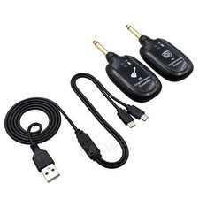HF Guitar Wireless Transmitter Receiver Rechargeable