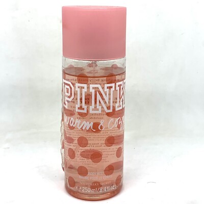 Victoria s Secret PINK Warm & Cozy Body Mist 8.4 oz Retired Polka Dot Packaging