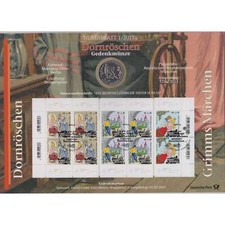 BRD Bund Numisblatt 1/2015 "Dornröschen"
