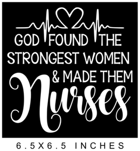 God Made Us Best Friends Quote Vinyl Decal Sticker 8 Glass Block