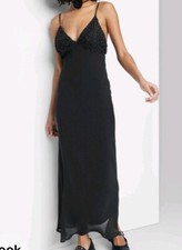 Women's Sleeveless Rosette Cup Maxi Dress - Wild Fable Black XL
