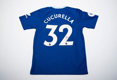 Marc Cucurella SIGNED Chelsea F.C. Shirt Genuine Signature AFTAL