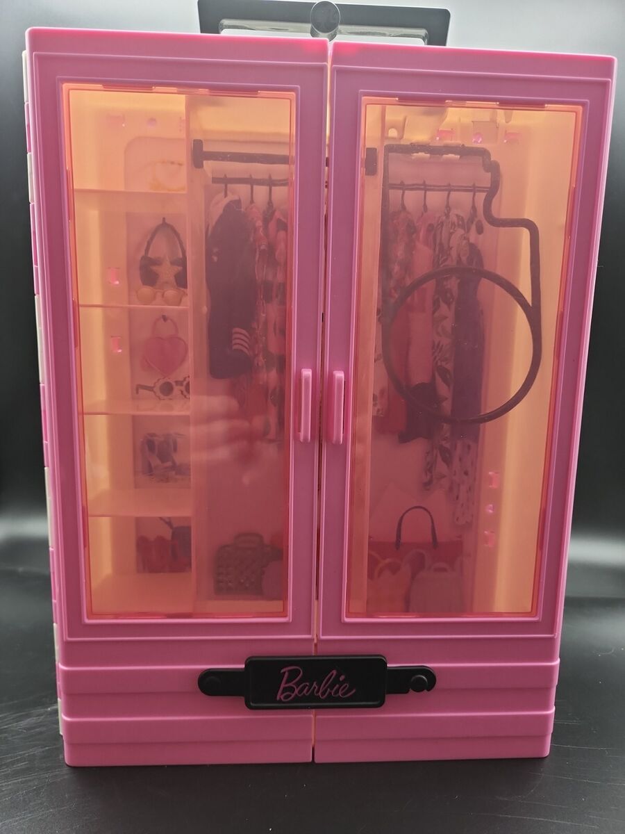 Barbie - Armario portátil, FASHIONISTAS