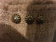 100 Daisy 7/16"x 1/2"L  Nails Upholstery Tacks Decorative