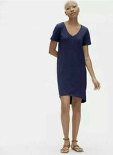 NWT**Gap Midi Slub Jersey T-shirt Dress**Navy**Size: XS**418632