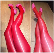 Plus Size High Quality Ultra Glossy Pantyhose Oil Shiny Sheer Stockings Tights