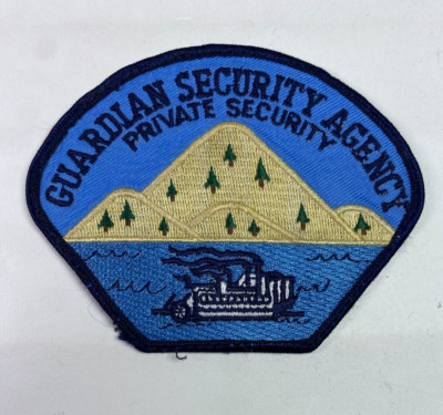 Guardian Agency Private Concord California Riverboat Patch A7