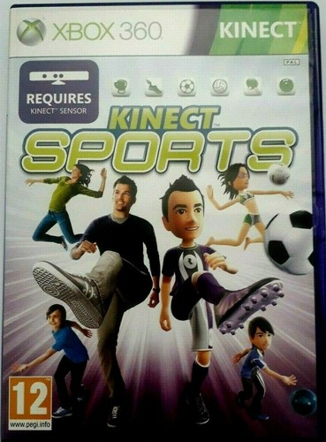 Xbox 360 Spiel Kinect Sports geöffnet nie benutzt