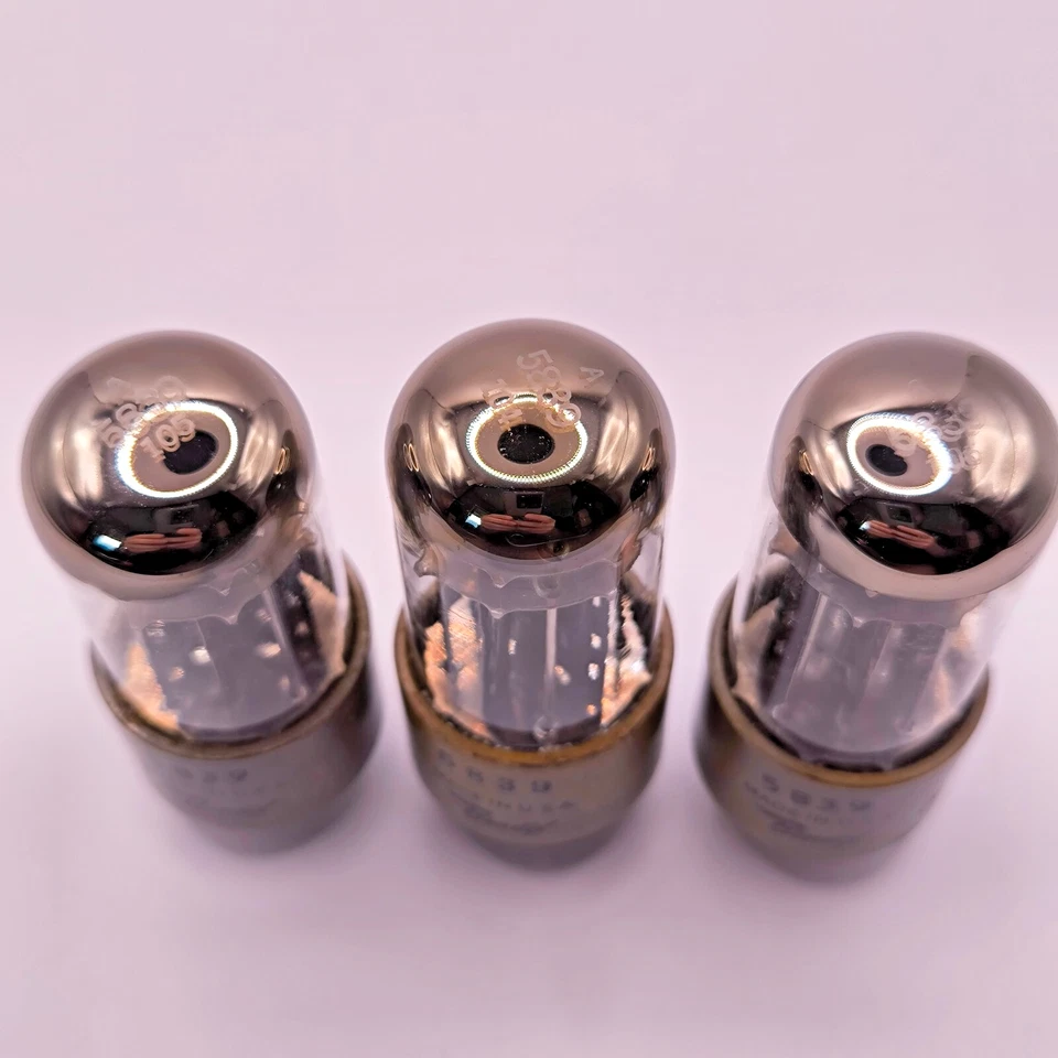 Bendix 5839 TE-2 TE2, Triple Mica square Getter, NOS NIB tube rectifier - Image 4 of 4