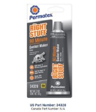 34328 PERMATEX THE RIGHT STUFF GREY 90 MINUTES GASKET MAKER 3 OZ