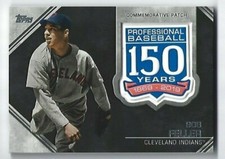 2019 Topps Update 150th Anniversary Manufactured Patches Bob Feller