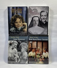 4 DVDs Bing Crosby, Ingrid Bergman, Shirley Temple, Kirk Douglas, Bob Hope NEW