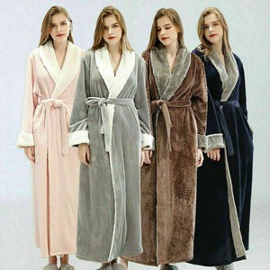 womens flannel dressing gown
