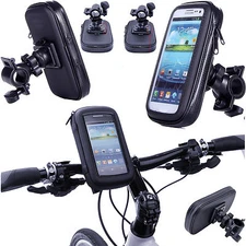 360° Waterproof Bike Mount Holder Case Bicycle Cover for Apple iPhone Models 