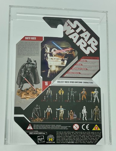 STAR WARS 30 ANNIVERSARY DARTH VADER AFA GRADED 85 2007 - Picture 2 of 6