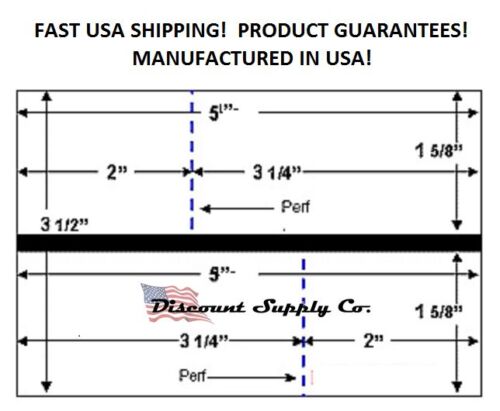 Postage Meter Sheets 5" x 3-1/2" Replaces Pitney Bowes 612-0 612-7 612-9 620-9 - Picture 1 of 3