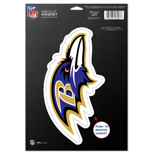 Baltimore Ravens Logo Magnet - Picture 1 of 1