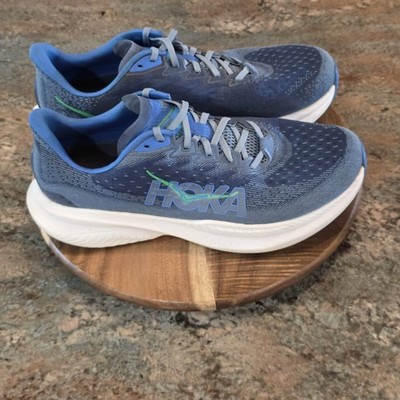 HOKA Mach 6 Blue - Mens Sz 12 2E Wide - Athletic Running Training Race Gym Shoes