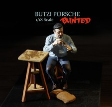 Figurine 1/18 Aloïs Ruf, Porsche, Résine, Non Peinte, Pour Diorama Ou Custom