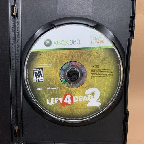 Left 4 Dead 2 Microsoft Xbox 360 Disc Only Tested Working