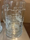 Vintage Columbus Voyage Ship Glass Collectible The Nina The Pinca Etched — photo 3