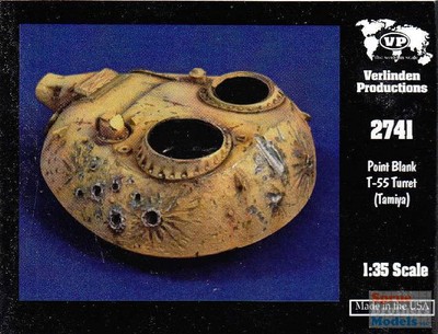 VER2741 1:35 Verlinden T-55 Turret Point Blank (TAM kit)