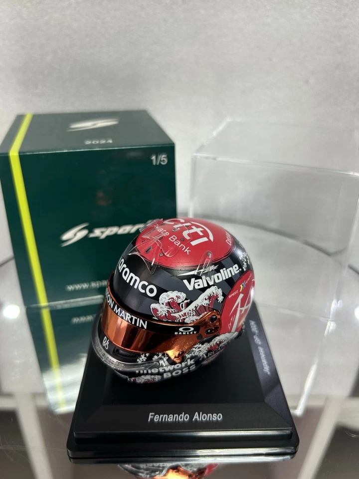 Fernando Alonso Aston Martin Japon GP 2024 Escala 1/5 SPARK - Imagen 2 de 4