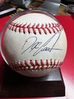 DWIGHT "DOC" GOODEN SIGNED AUTOGRAPHED NATIONAL LEAGUE BASEBALL METS I LOST COA