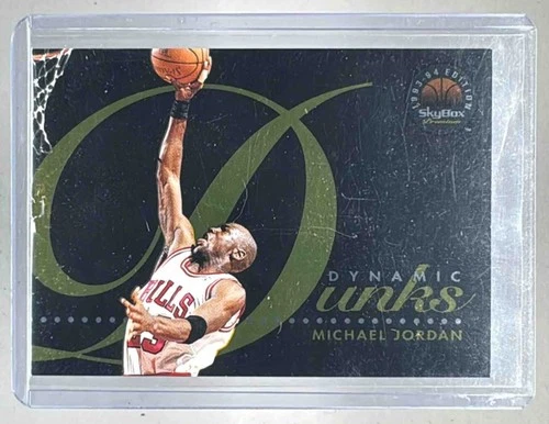 Michael Jordan 1993 Skybox Premium #D4 Dynamic Dunks