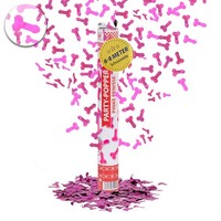 Party Popper 40Cm Pinke Penisse JGA Konfetti MäNnerabend Party Frauen