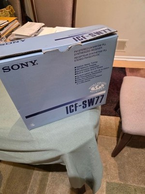 Sony ICF-SW77 World Band Receiver Radio Mint Condition Tested