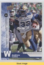 2018 Upper Deck CFL Blue Andrew Harris #25 READ l5j
