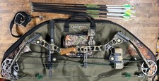 Mathews LX Compound Bow 29” RH 70# W/ Arrows Case And Release
