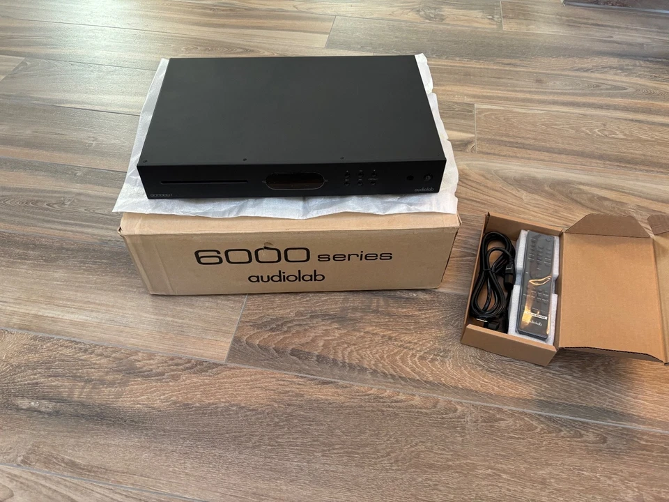 CD-Transport Audiolab 6000CDT schwarz "wie neu" - Bild 2 von 4